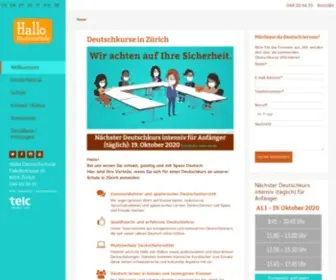 Hallodeutschschule.ch(Deutschkurs) Screenshot