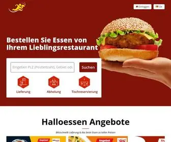 Halloessen.de(Hallo Essen) Screenshot