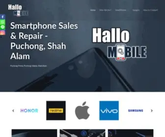 Hallomobile.com.my(Smartphone Sales and Repair Malaysia) Screenshot