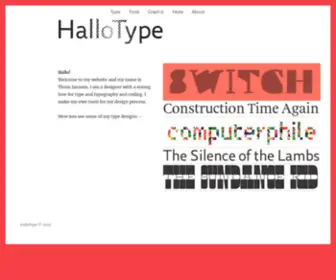Hallotype.nl(Hallotype) Screenshot