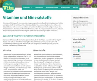 Hallovita.de(Hallovita) Screenshot