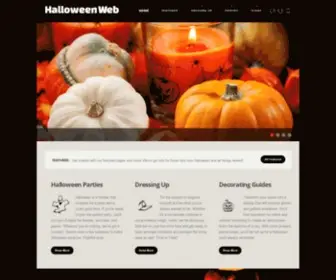 Halloween-Website.com(Halloween Web) Screenshot