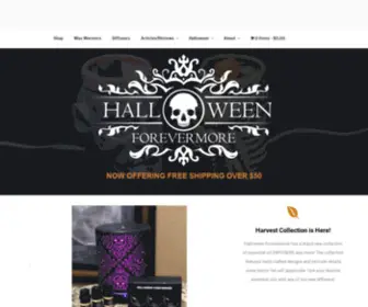 Halloweenforevermore.com(Halloween Forevermore) Screenshot