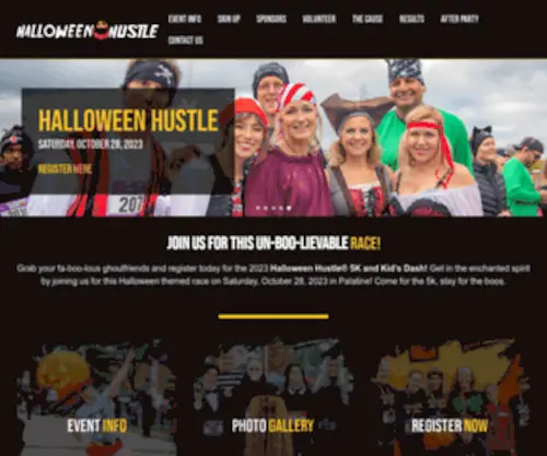 Halloweenhustle.com(Halloween Hustle 5k) Screenshot