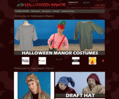 Halloweenmanor.com(Halloweenmanor) Screenshot