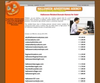 Halloweenwebsites.com(Halloweenwebsites) Screenshot