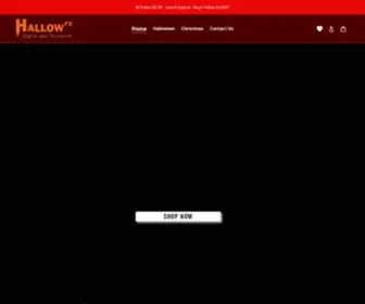 Hallowfx.com(Digitize your Decorations) Screenshot