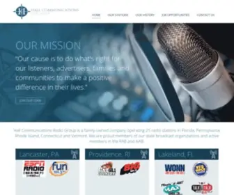 Hallradio.com(Hall Communications Radio Group) Screenshot