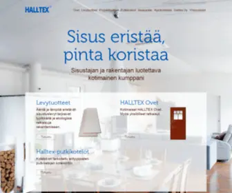 Halltex.fi(Halltex Oy) Screenshot