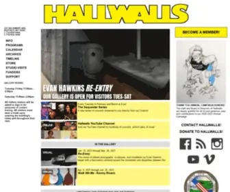 Hallwalls.org(Hallwalls Contemporary Arts Center) Screenshot