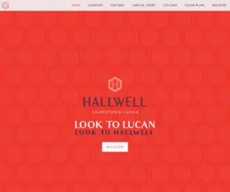 Hallwell.ie(Exceptional 3 and 4 Bed Homes) Screenshot