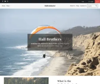 Hallwindmeter.com(Hall Wind Meter) Screenshot