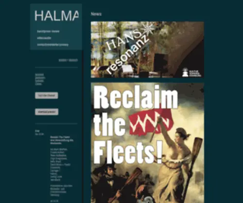 Halma-Music.com(English) Screenshot