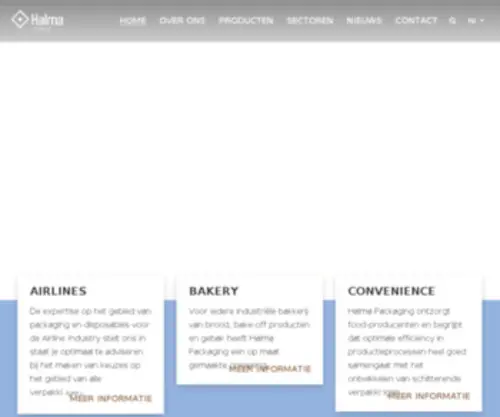 Halmapackaging.nl(Van der Windt) Screenshot