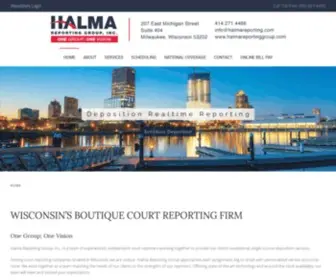 Halmareportinggroup.com(Halma Reporting Group) Screenshot