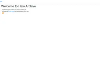 Haloarchive.com(Halo Archive) Screenshot