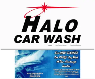 Halocarwash.com(Halo Car Wash) Screenshot