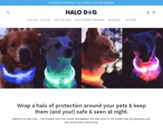 Halodog.com(LED Dog Collar) Screenshot