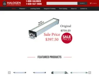 Halogen-Lighting.com(Halogen Lighting) Screenshot