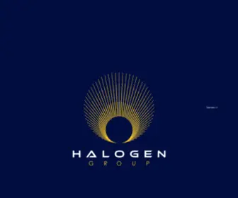Halogensecurity.com(Halogen Group) Screenshot