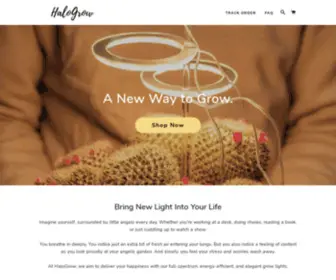 Halogrow.com(HaloGrow) Screenshot