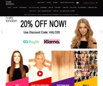 Halohairextensions.com(Hair Extensions) Screenshot