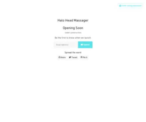 Haloheadmassager.com(Create an Ecommerce Website and Sell Online) Screenshot