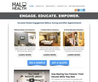 Haloheals.com(Halo Health) Screenshot