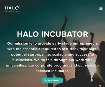 Haloincubator.com(Halo Incubator) Screenshot