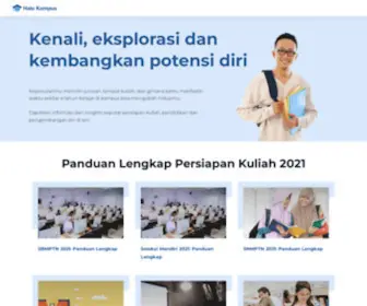 Halokampus.com(Info persiapan kuliah) Screenshot