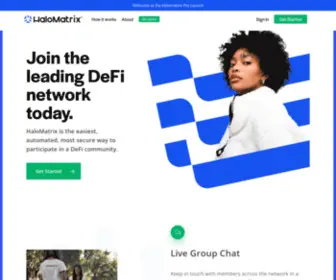 Halomatrix.app(The Matrix Network) Screenshot