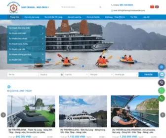 Halongcruisecenter.com(DU THUY) Screenshot