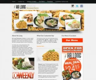 Halongcuisine.com(Ha Long Cuisine) Screenshot