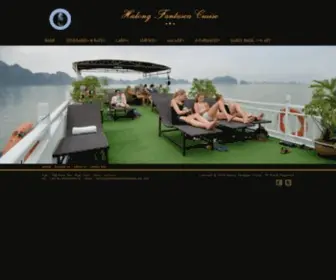 Halongfantaseacruise.com(Ha Long Fantasea Cruises) Screenshot