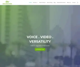 Haloocom.com(Haloocom-Complete Telecom Solutions For Your Enterprise) Screenshot