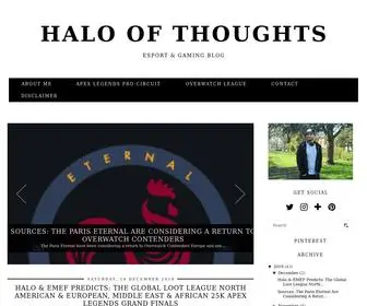 Haloofthoughts.co.uk(Halo Of Thoughts) Screenshot