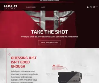 Halooptics.com(Premium Range Finder Products) Screenshot