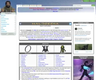 Halopedia.org(Halo wiki) Screenshot