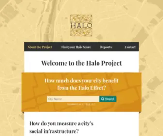 Haloproject.ca(Haloproject) Screenshot