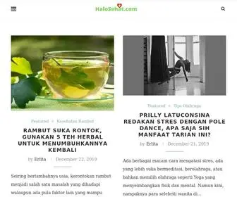 Halosehat.com(Menuju Indonesia Sehat) Screenshot
