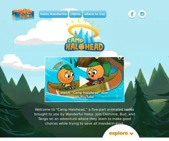 Halosfun.com(Wonderful Halos Mandarins) Screenshot