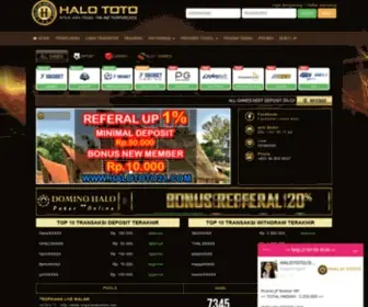 Halototo21.com(Terpercaya) Screenshot