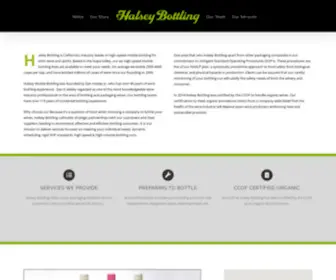 Halseybottling.com(Halsey Bottling) Screenshot