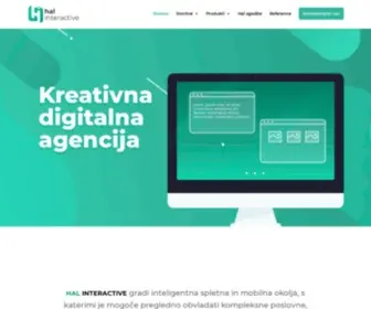 Hal.si(Izdelava spletnih strani in spletnih trgovin) Screenshot