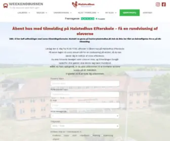 Halstedhus.dk(Halstedhus Efterskole) Screenshot