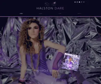 Halstondare.com(Halston Dare) Screenshot
