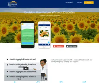 Haltdiabetesks.com(Year long diabetes prevention program) Screenshot