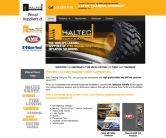 Haltec.com.au(Estry Trading Company) Screenshot