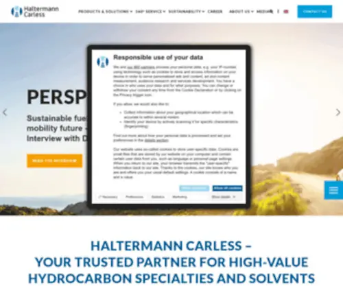 Haltermann-Carless.com(Haltermann carless) Screenshot