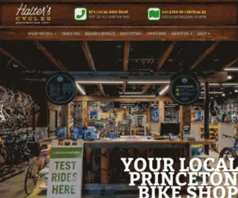 Halterscycles.com(Halter’s Cycles) Screenshot